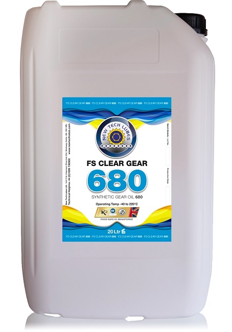 NTL FS Clear Gear 680 Food Safe Synthetic Gear Oil